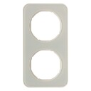 Hager 10122116 Dekkramme 2 Rom R.1 Glass/svart