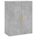  Veggskap betonggrå 69,5x34x90 cm 8720845943936