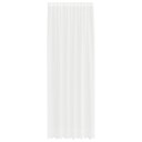  Gardiner med gardiner Hvit 500x100cm Polyester