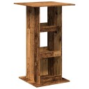  Barbord med oppbevaring gammelt tre 60x60x102 cm konstruert tre 8721158386236