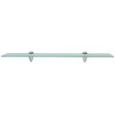 vidaXL Flytende hyller 2 stk glass 60x20 cm 8 mm