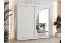 Amira Garderobeskap Med Speil 200x200 cm -