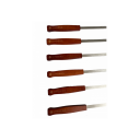 Omberg Brede Grillspyd 6 pk 60 cm med håndtak