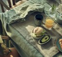 Lovely Linen servietter 45x45 cm Avocado 4-pk