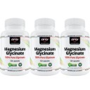 3 Pack 100% Magnesium Glycinate 3 x 120 kapsler