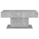 vidaXL Salongbord betonggrå 96x50x45 cm sponplate