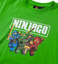 LEGO® Ninjago T skjorte   LwTaffy 621   Grønn m. Trykk   LEGO® Wear   2 år (92)   T skjorte
