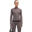 Casall Women's Soft Touch Zip Jacket Dark Grey L