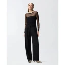 Pinko Dame Topper Svart M,