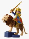 Playmobil Knights 72212 Løve Med Gyllen Ridder