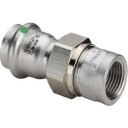 Viega sanpress inox adapter union 22 x 3/4 437503