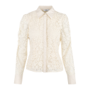 Corinne Blouse Cream Xs Lace Shirt