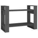 vidaXL Bokhylle/romdeler gr? 80x35x56,5 cm heltre furu