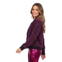 Glitterjakke Rosa - Small