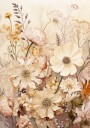 Warm Floral Garden Plakat / 40x50