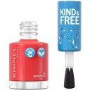 Rimmel London Kind & Free Nail Polish Lacquer 155 Sunset Soar 8ml