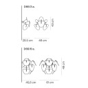 Luceplan Hope Vegglampe D66/3a