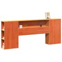  Hodegavl med oppbevaring voksbrun 200 cm heltre furu 8721158396334