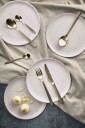 Aida  RAW  bestikksett 16 deler champagnegull