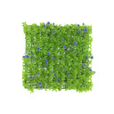 Europalms Grass Mat, Artificial, Green-Purple, 25x25cm