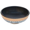 vidaXL Benkeservant flerfarget rund Φ41x14 cm keramikk