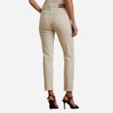 Ralph Lauren High-Rise Skinny Ankle Jean Cream Wash