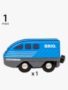 BRIO World Pull-Back Leketog Blå