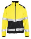 Blåkläder Softshelljakke varsel Gul/Svart 4XL