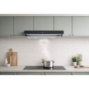 Thermex Slim S4 Premium Kjøkkenvifte med Uttrekkbar Design 60 cm Svart Glass