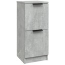 vidaXL Skjenk betonggrå 30x30x70 cm konstruert tre