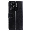 Xiaomi Redmi 10C Lommebok-deksel med Magnetisk Lukning Svart