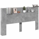  Hodegavl Betonggrå 180 x 16,5 x 103,5 cm Konstruert tre