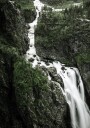 Majestic Waterfall Vøringfossen Plakat Plakat / 70x100cm