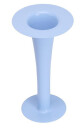 Design Letters Trumpet 2-i-1 vase og lysestake 24 cm Blue