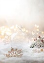 Christmas White Decorations №2 Plakat Plakat / 40x50cm