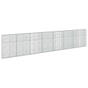 vidaXL Gabion med 3,5 mm tråd og 5x10 cm mesh 750x20x150 cm