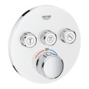 Grohe Grohtherm SmartControl dusjbatteri, hvit