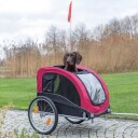 Trixie Large Sykkelvogn for hund Rød