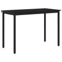vidaXL Spisebord 110 x 100 x 75 cm METALL