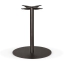 Ethnicraft Blend stativ til spisebord mørk bronse 60x60x74 cm