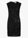 Vila Kaiya Sleeveless O Neck Short Sequin Dress Sort XS