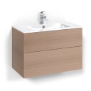 Macro Design Crown Plain Servantskap 2 Skuff - med Light Servant Eik / 80cm 14