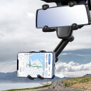 Hurtel Telefonholder Til Bil For Bakspeil   Svart