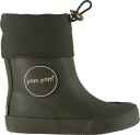 Pom Pom Pmbell Barefoot Gumboots   Green   26