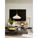Halo Design Paris Gulvlampe Ø56 Clean White/Black