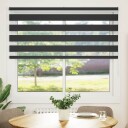  Sebragardin svart 155x100 cm stoff bredde 150,9 polyester