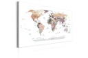 Tavle World Map: Where Today? 60X40 Artgeist sp. z o. o.