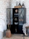 Antique Vitrineskap På Hjul Med Glassdører Fra Chic Antique 40042724