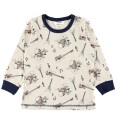 Joha Pysjamas Drum Beige (130 / 7 8 år)