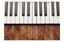 Fototapet Inspirert av Chopin Mahogany 100x70 - Artgeist sp. z o. o.